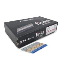 Строительные реечные гвозди Finka D34 2.9x65 Ring NK (Цинк, 2000шт)