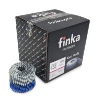 Строительные барабанные гвозди Finka 3.1х90 Ring NK (Цинк, 1600шт)