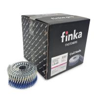 Строительные барабанные гвозди Finka 2.8х60 Ring NK (Цинк, 3000шт)