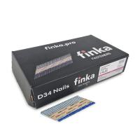 Строительные реечные гвозди Finka D34 2.9x50 Ring NK (Цинк, 2000шт)